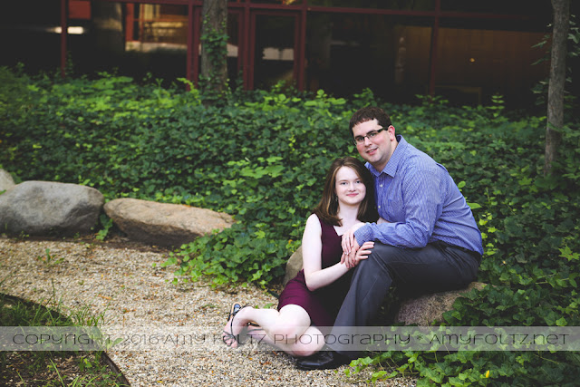 engagement photos at Rose Hulman