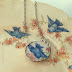 Vintage Bluebird China: Bluebird Of Happiness Necklace