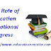 The Role of Education in National Progress