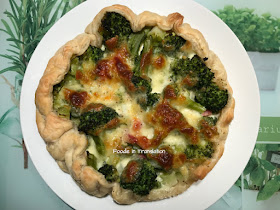 Torta salata ai broccoli - Broccoli salty pie