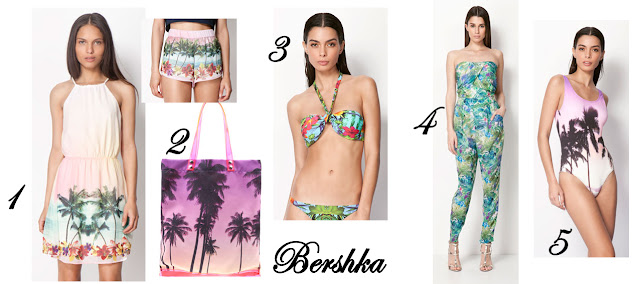 Estampado Tropical Bershka