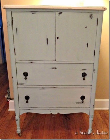 Painted Dresser After