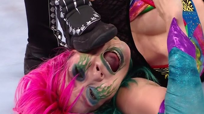 Asuka pierde un diente tras patada recibida en Raw