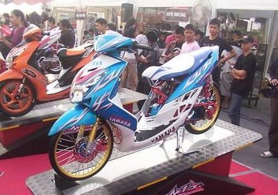 otomotif bike Contoh Modifikasi Yamaha Mio 