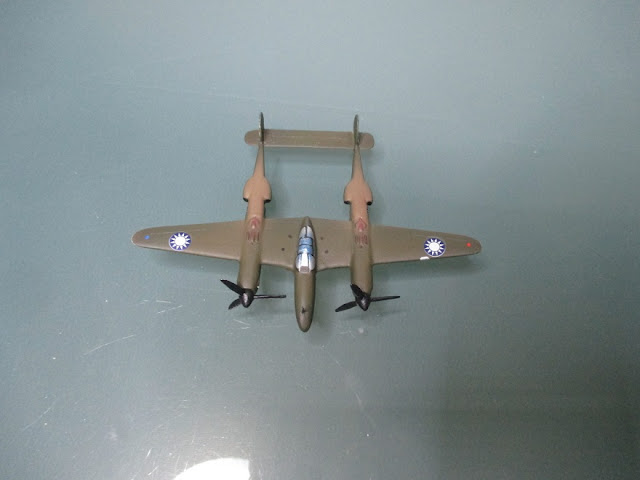 1/144 Lockheed F-5 P-38 Lightning diecast metal aircraft miniature 