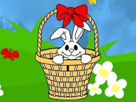 Cute Cartoon Easter Bunnies-Happy Easter Wallpaper