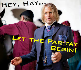 Hey Hay... Let the par-tay begin!
