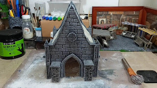 How to Build miniature Medieval Stone Temple for your Diorama or Tabletop