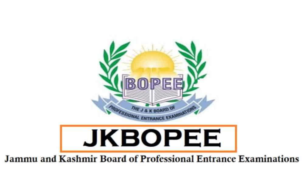 JKBOPEE Counselling For Admission To NEET UG (MBBS/BDS) Courses 2022