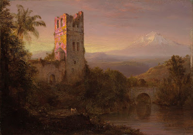 Frederic Edwin Church, Chimborazo Volcano painting