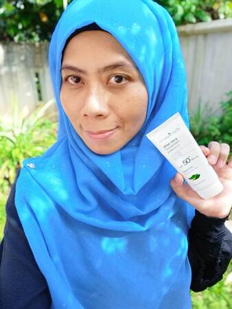 Krim Muka Aloe vera sunscreen