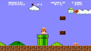 Ingame Screenshot of Super Mario Bros Game
