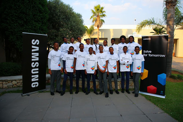 STEM Learners Complete the Solve For Tomorrow Design Thinking Workshops @SamsungSA