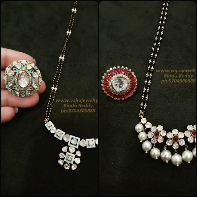Black Beads Sets by Vajra Jewellery