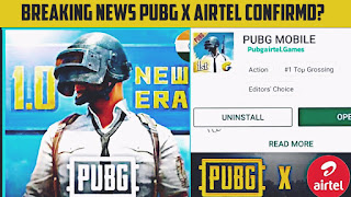 Breaking News Pubg Partner With Airtel Company To Unban Pubg In India | Pubg Unban News