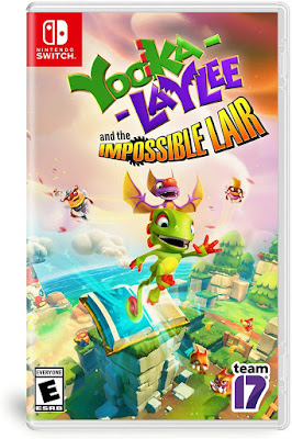 Yooka Laylee And The Impossible Lair Game Cover Nintendo Switch