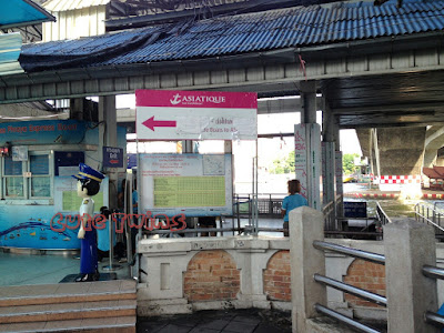 cara naik tourist boat di bangkok