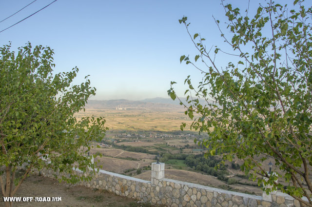 Panorama - view from St. Iliya monastery - Krklino village - Bitola Municipality 