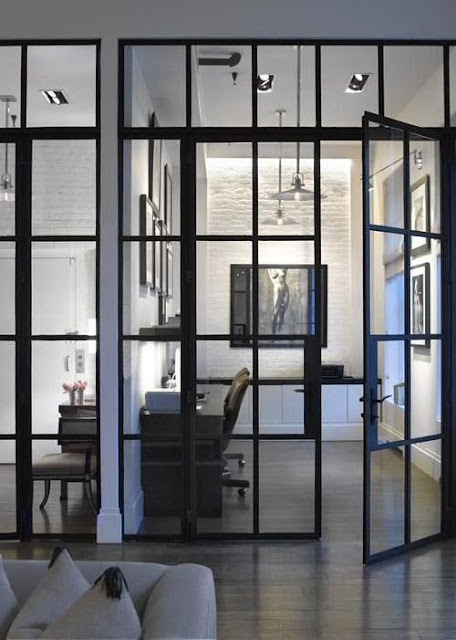 modern steel doors