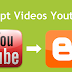 Tutorial de como insertar vídeo de youtube en blogger