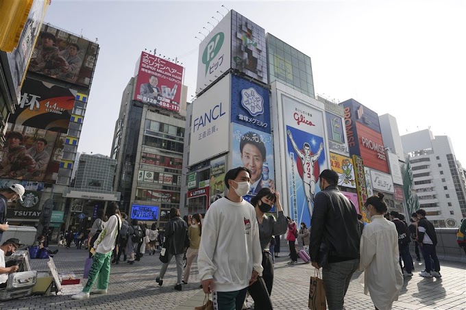 大阪單日增400人染疫 日本全境逾2000例