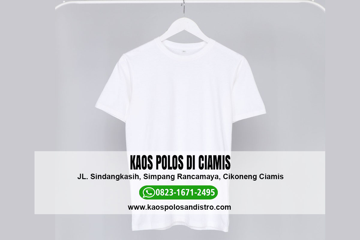 KAOS POLOS DI CIAMIS