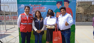  Escolares de El Porvenir participaron   de feria vocacional “Tu futuro Juntos”