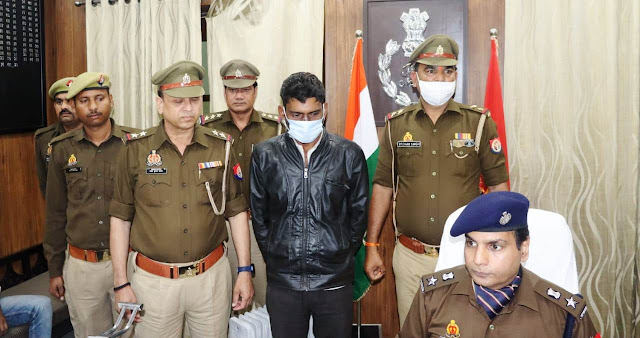 Etawah News: खनन अधिकारी पर हमला करने वाला 15हजार का ईनामी बदमाश गिरफ्तार