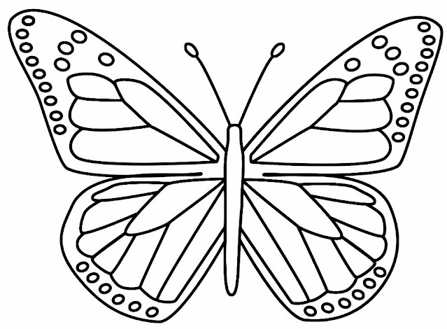 Desenhos de borboleta para Colorir Grátis