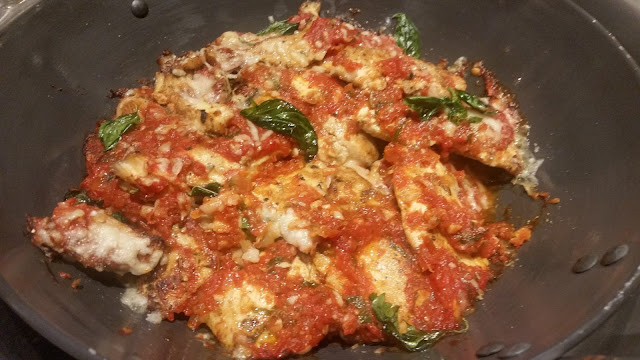 Pollo Di Parmigiana Basilico