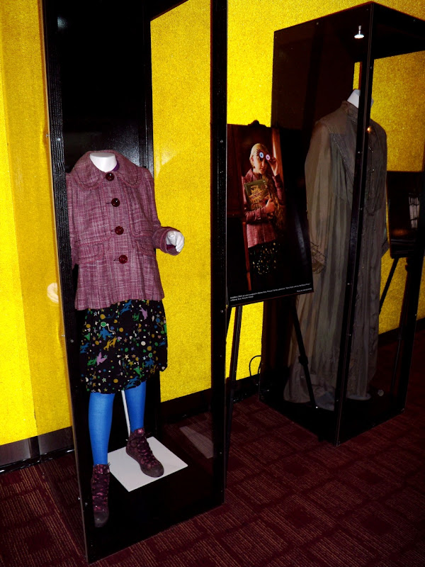 Actual Luna Lovegood outfit and Professor Dumbledore robes