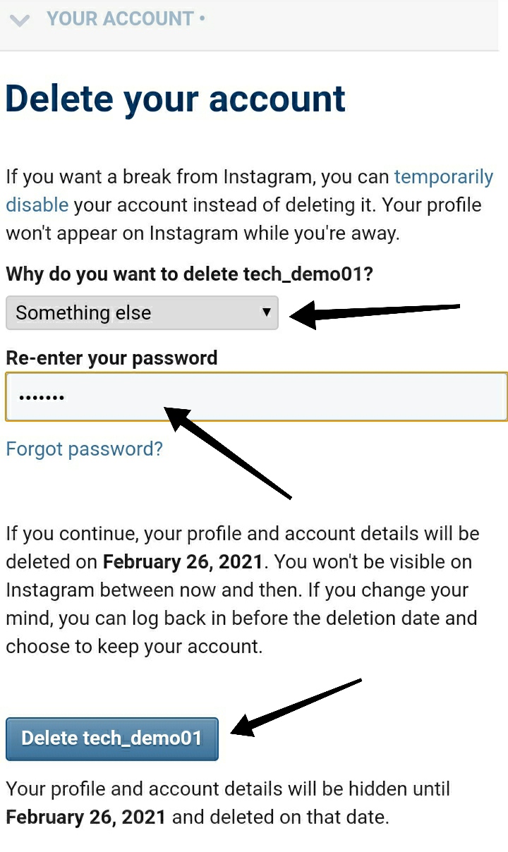 How to Delete Instagram Account Permanently