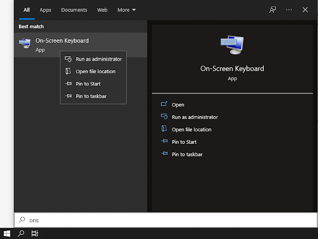 Mengatasi On-Screen Keyboard Selalu Muncul Otomatis Saat Menghidupkan Windows