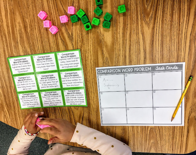 https://www.teacherspayteachers.com/Product/FREEBIE-Word-Problem-Activities-3498473