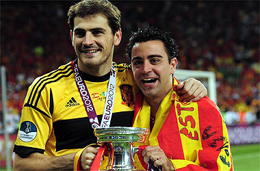 Spanish Football Players 2012