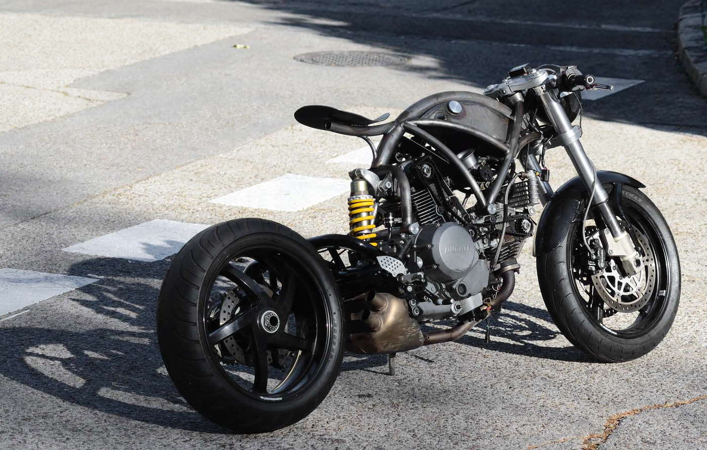 ducati monster s2r custom FOH Built TL1000 by our friend Roman Levin of Full of Hate Cycle Fab .