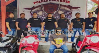 Belum Kone Sudah Lalo, Mantan Napi Kembali Diciduk Tim Puma Polres Bima Kota