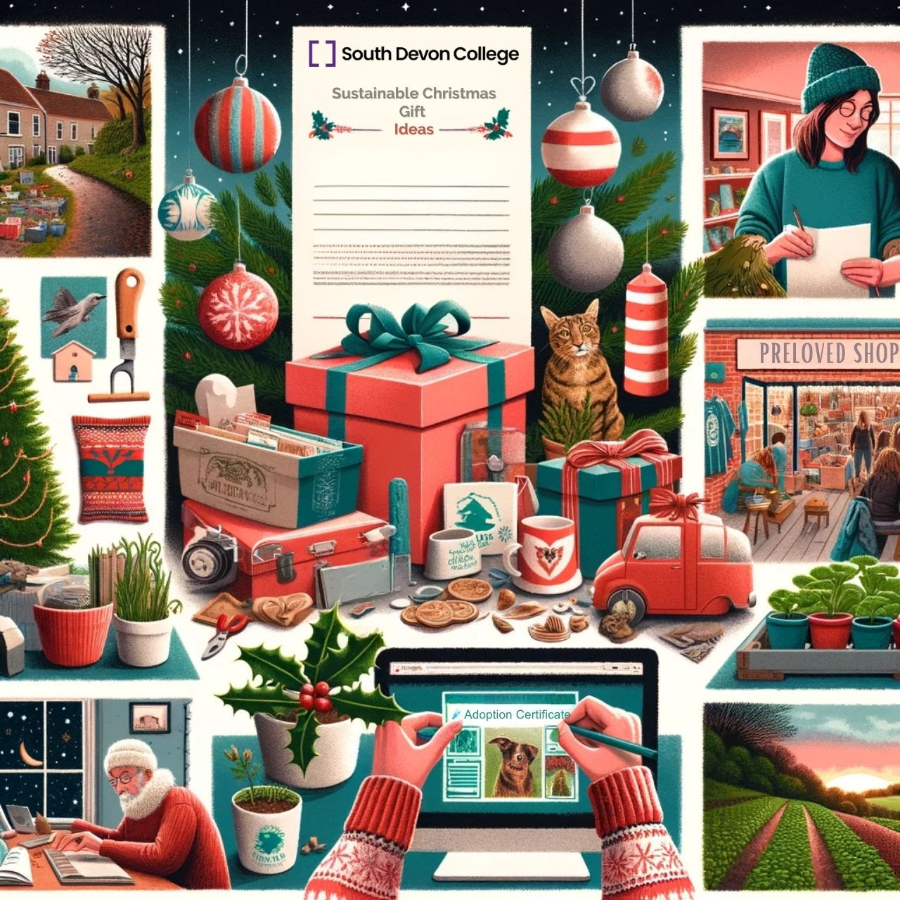 Sustainable last minute Christmas present ideas