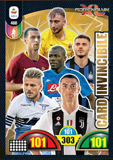 Panini Adrenalyn XL Calciatori 2018-2019 Top Player Invincibile Trofeo Set