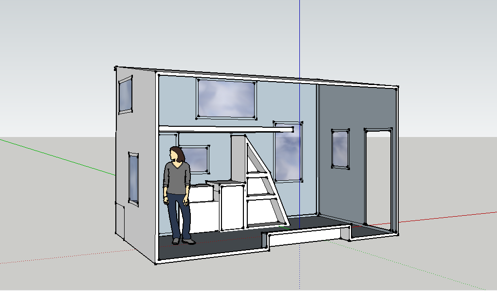 Another Tiny  House  Story Dear Google Sketchup  I am in 