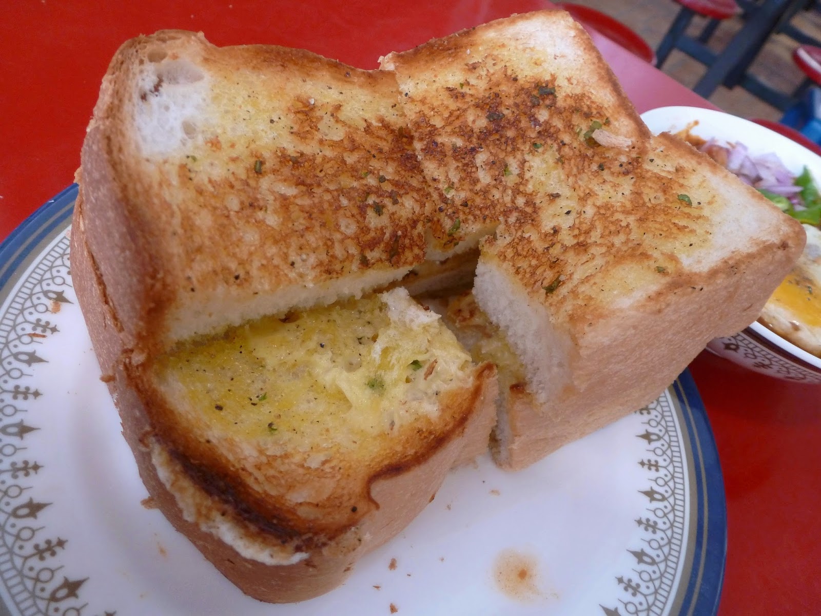 Penang Food For Thought Roti Bakar  Kacang Phool Penang