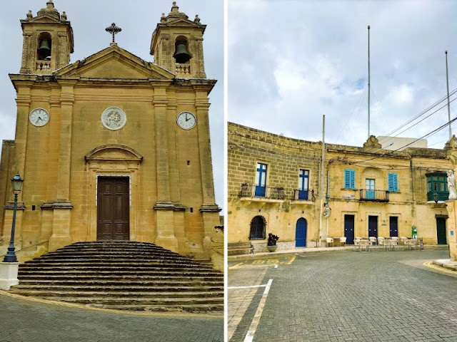 chiesa centro Ghajnsielem Gozo