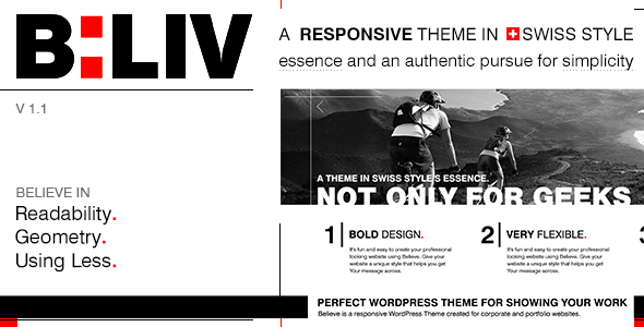 B:LIV - Responsive Minimal Wordpress Theme - Business Corporate