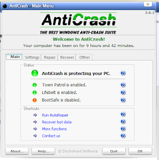 AntiCrash Auto Repair Your PC