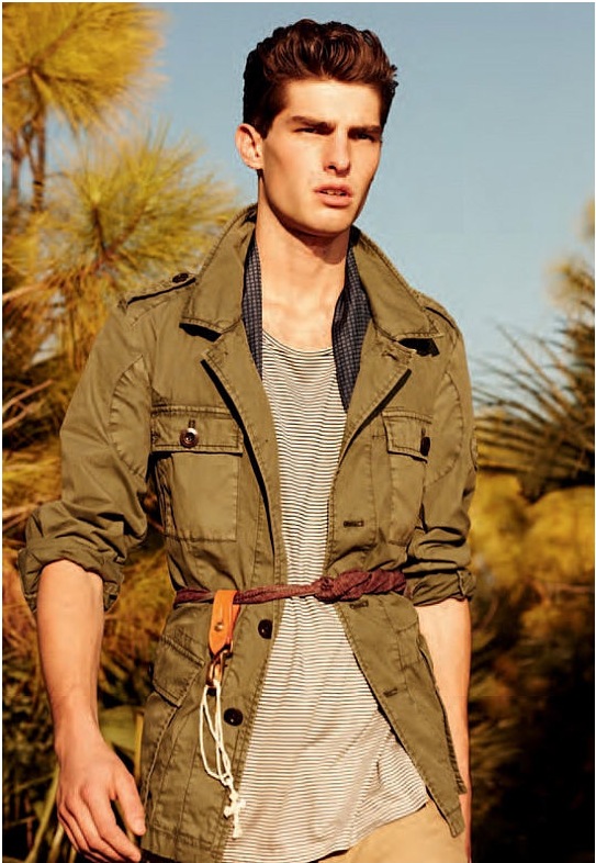 Brian Fellows Safari Adventure Paolo Anchisi For GQ Style Germany Spring 