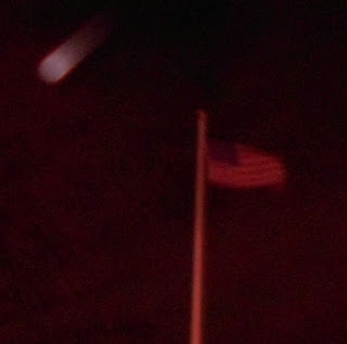 orb near flag
