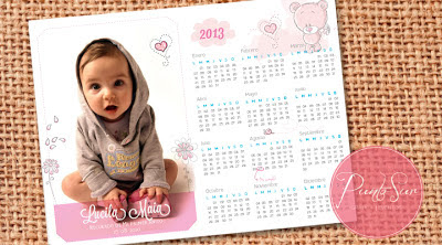 iman souvenir calendario