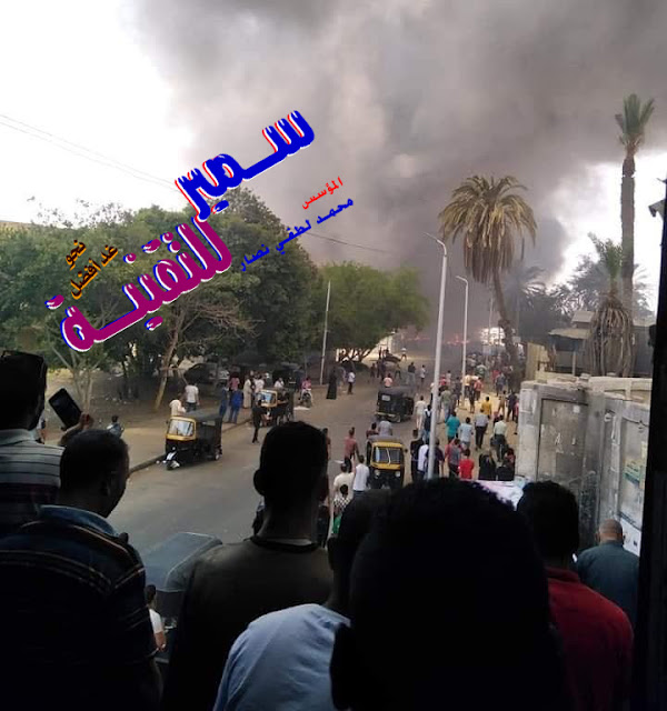 خسائر بالملايين | حريق ضخم يلتهم سوقاً شعبياً في مصر