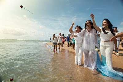 Festa de Iemanjá, nesta Sexta-Feira (02), é tradição na Praia de Buraquinho