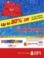 Big Summer Outlet Sale poster